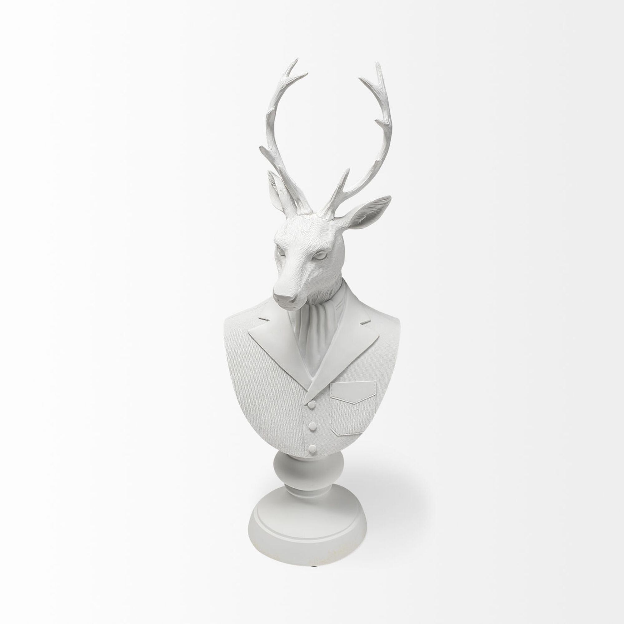 モーツァルト鹿の置物 　ブランド：メルカナ