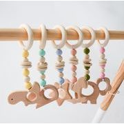 新作 韓国風  子供用品  知育玩具  木製   おもちゃ  歯を磨く  出産祝い  ベビー