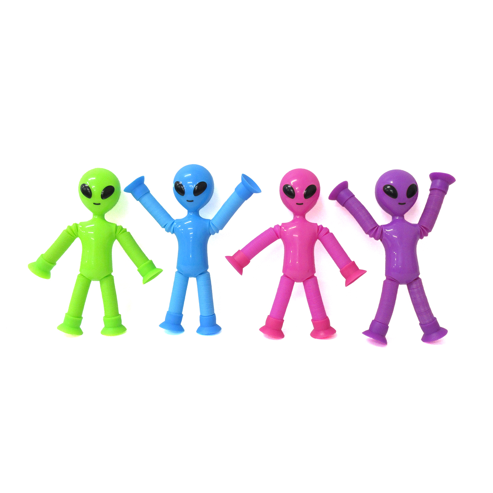 おもしろバラエティ玩具＞ワレワレハのびるんだ～宇宙人 4色アソート