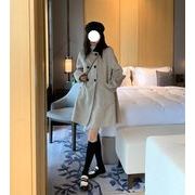 2023年秋冬新作 韓国系　気質　チェスターコート