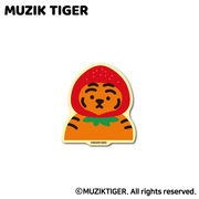 MUZIK TIGER ダイカットミニステッカー いちご オシャレ ムジークタイガー 韓国 トレンド 人気 MUZ007