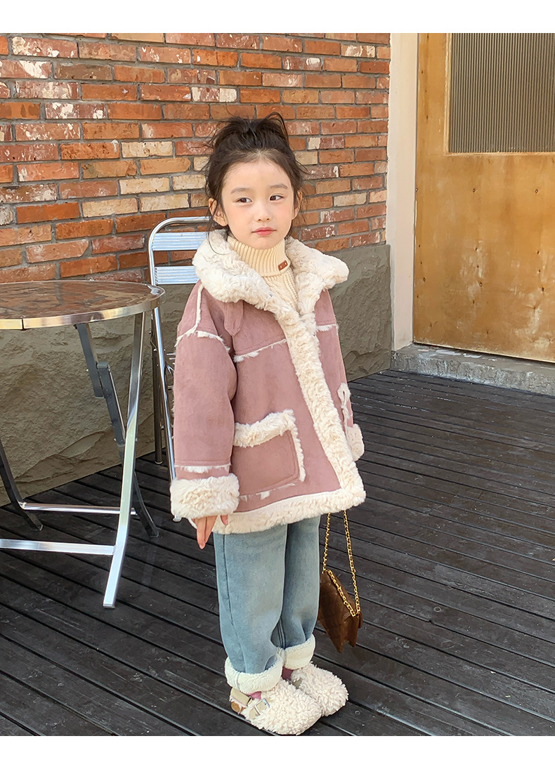 2023新作 韓国風子供服  女の子 アウター  上着 コート ジャケット  100-150cm