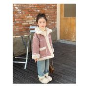2023新作 韓国風子供服  女の子 アウター  上着 コート ジャケット  100-150cm