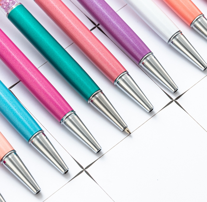 DIY文房具 タッチペン付きボールペン ビーズボールペン デコパーツ