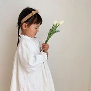 2024春新品 韓国子供服  キッズ服 ベビー服 シャツ 長袖 ワンピース かわいい 女の子