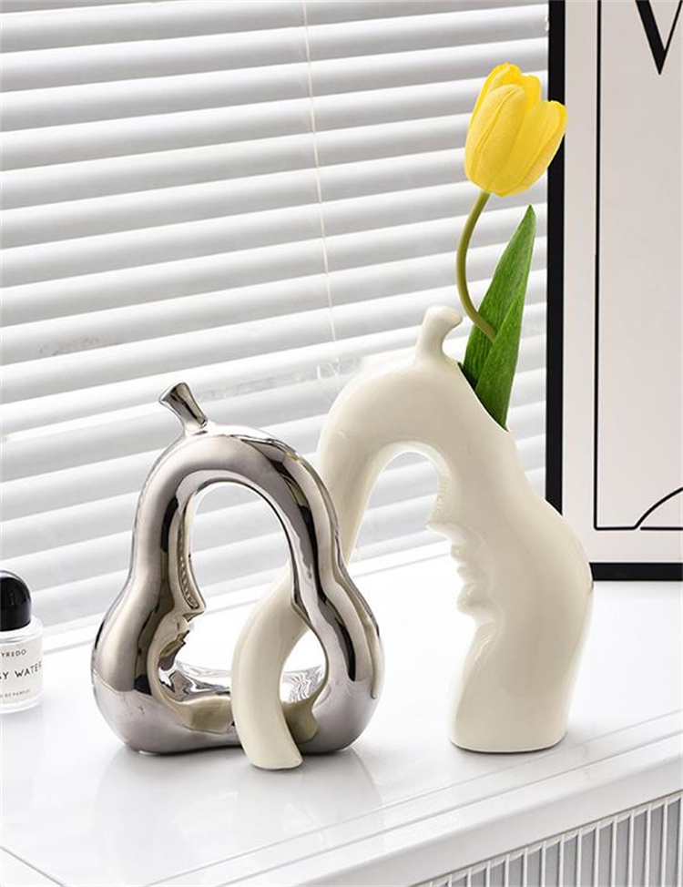 おしゃれの必需品 激安セール 芸術 装飾品 寝室置物 家庭置物 玄関置物 花瓶  シドニー造形花瓶