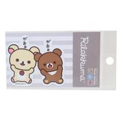 リラックマ ダイカットステッカー がおぉ