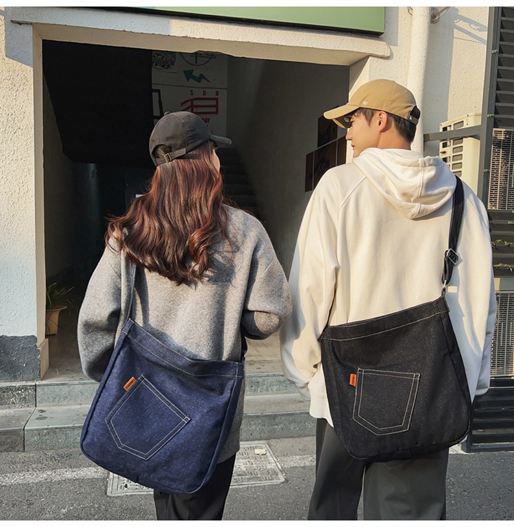 COOTIE/クーティー/DENIM SLING BAG/デニムバッグ/BLACK FADE