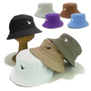 SHF－ネコ刺繍コットンバケットハット　ヤング帽子