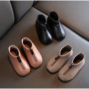 オシャレ 韓国風子供シューズ ベビーシューズ 靴 欧米風  15-25cm   3色