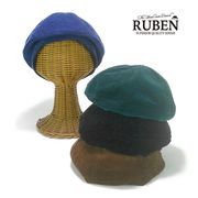 　Rubenコーデュロイ6パネルベレー　レディース帽子