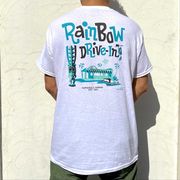 予約販売(3月末出荷）2024年春夏　Tシャツ　Rainbow DRIVE-IN BY Mookie  Sato  TIKI T