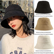 帽子新型綿洗浄バケツ鉢帽子韓国版春夏レジャー百着学生シンプルins網紅漁師帽
