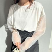 【2024夏新作】韓国風レディース服　夏　ゆったり 　シンプル　カジュアル　きれいめ　日焼け止めTシャツ　
