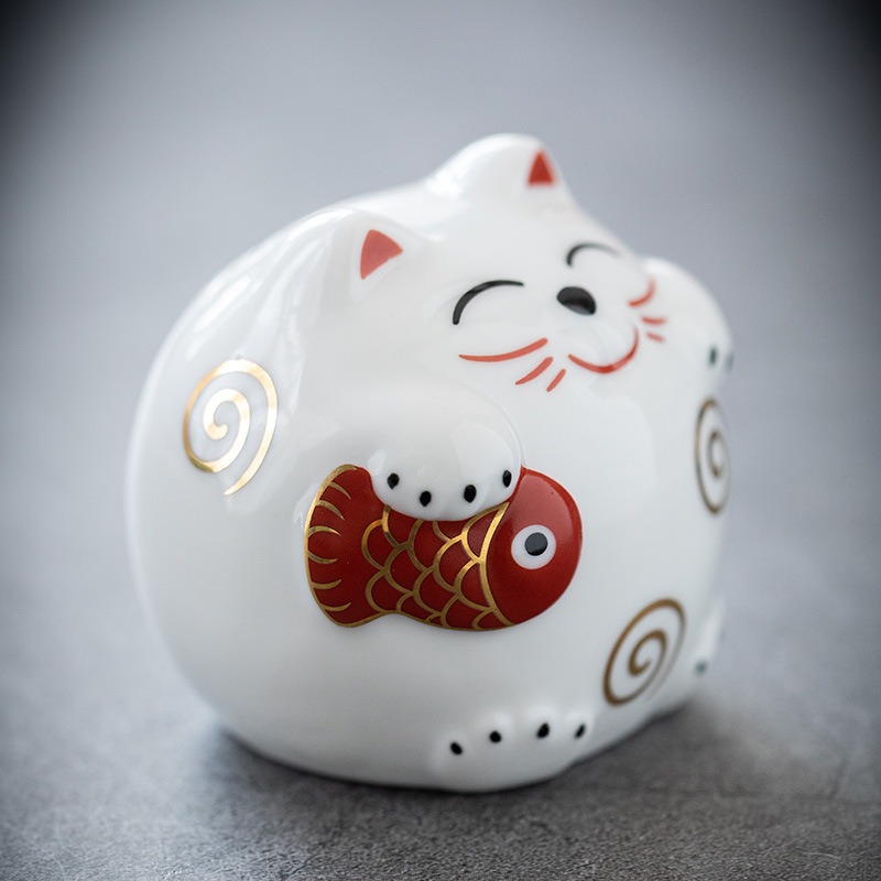 幸せ 招き猫 貯金箱 デスクトップ 装飾 かわいい 貯金箱 コイン