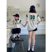 2024新作 韓国子供服  親子 男女兼用 レジャー2点セット 分けて販売 90-140cm