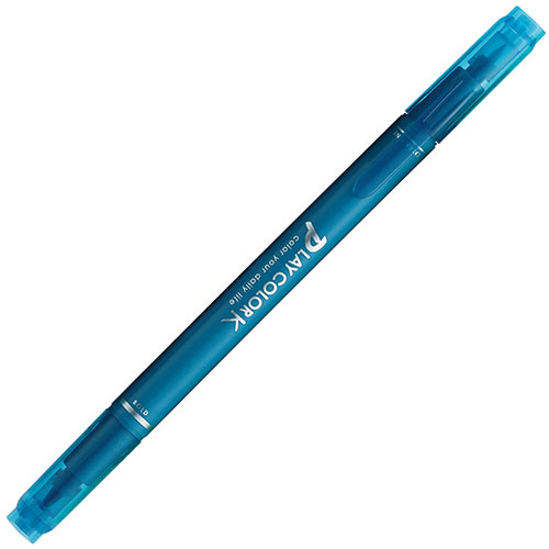 トンボ鉛筆 水性マーキングペン プレイカラーK ターコイズブルー 1本 Tombow-WS