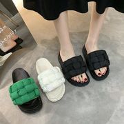【2024夏新作】韓国風レディース服　夏 スリッポン  サンダル　オシャレ　シューズ　靴