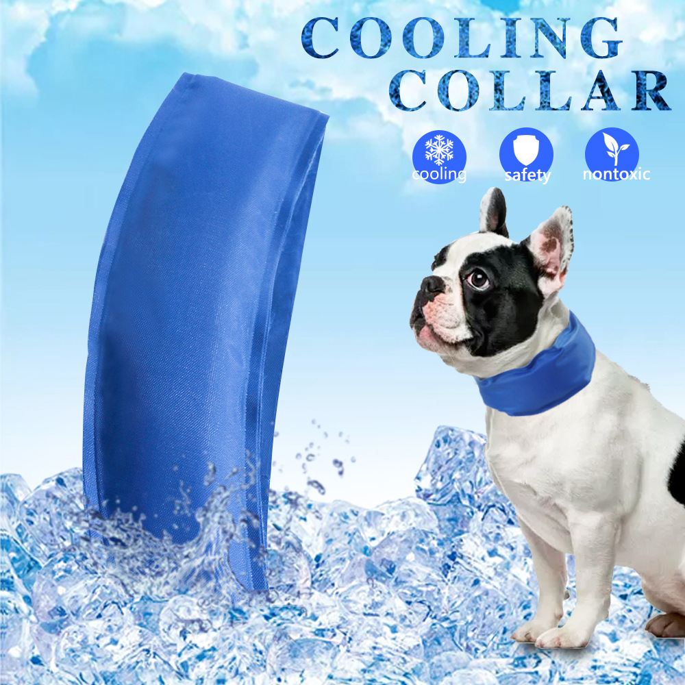 ペット冷却スカーフ、ペット冷却スカーフ、ペットのスカーフ、屋外の熱射病予防、ペット冷却首輪