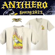 ANTIHERO FLAME PIGEON S/S T-SHIRT  21679