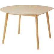 変形 ラウンドテーブル　/テーブル 丸 ラウンドテーブル 壁付け ナチュラル 北欧 円形 変形 木製