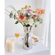選べる3色 花瓶 陶磁花瓶 リビング置物 ドライフラワー フラワーアレンジメント 食卓置物 家庭置物