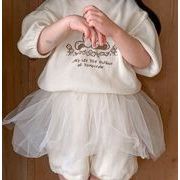【2点セット】2024夏新作 韓国風子供服 ベビー服  INS  可愛い 韓国版 甘い 上着+ズボン  70-120 2色