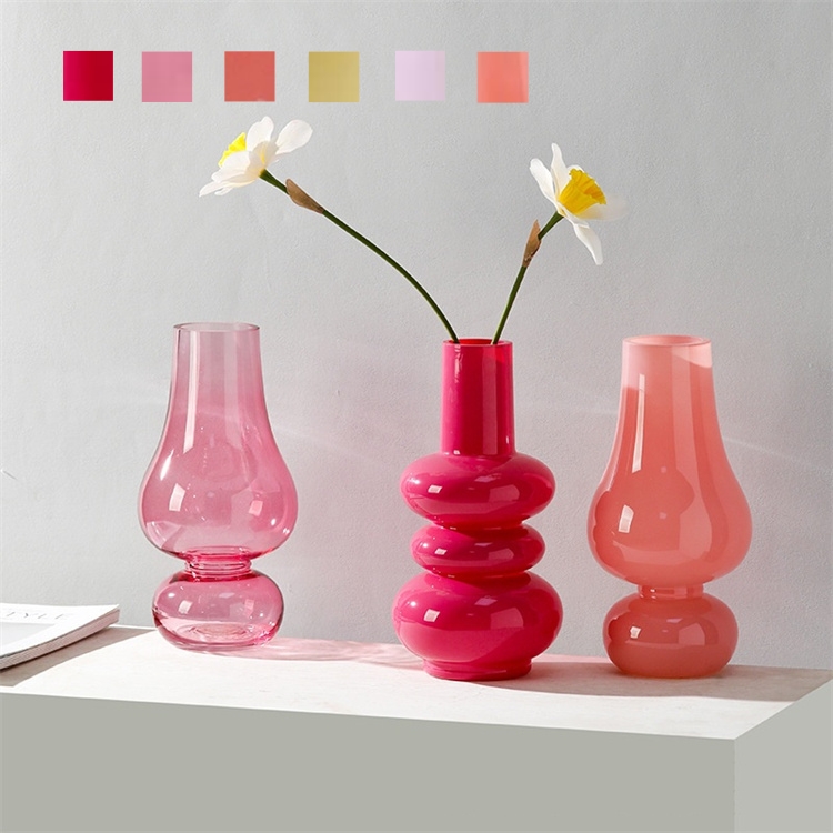 人気カラー再入荷 激安セール  シンプル レトロ 水耕生花 フラワーアレンジメント ガラスの花瓶 家の置物