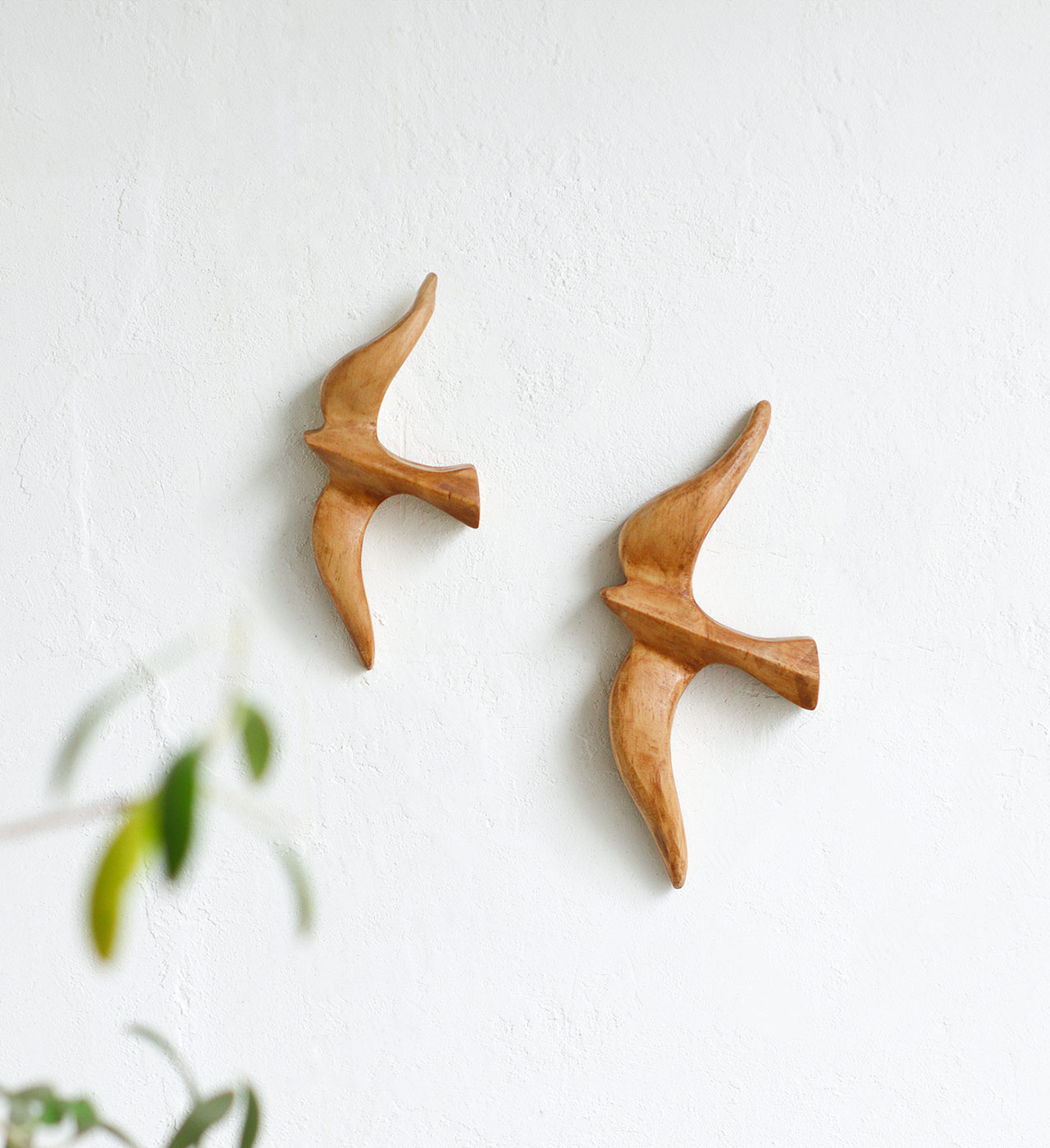 【WOOD】パインバードオブジェ2個セット NEIN MARKE / ナインマーケ