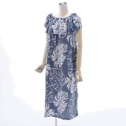 ★新着！★  サマードレス (ダブルカラー） / blue hibiscus 涼しくゆったり  ～バリ島より
