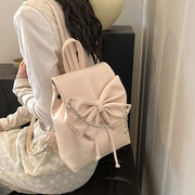 リュック　バッグ　リボン　かわいい　韓国ファッション　デザイン　バレエコア