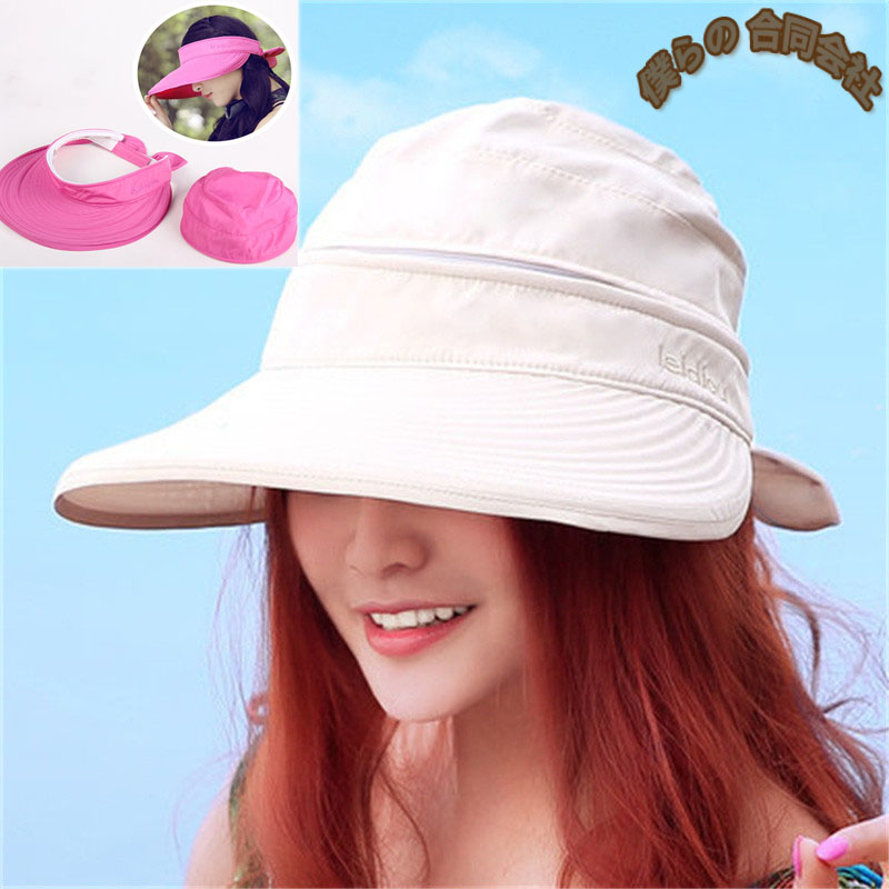 つば広帽　レディース帽　日よけ帽子　UV対策　UVハット　紫外線対策　防止　ストローハ　 9色展開