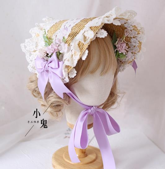 麦わら帽子ヘッドドレスロリータ | 卸売・ 問屋・仕入れの専門