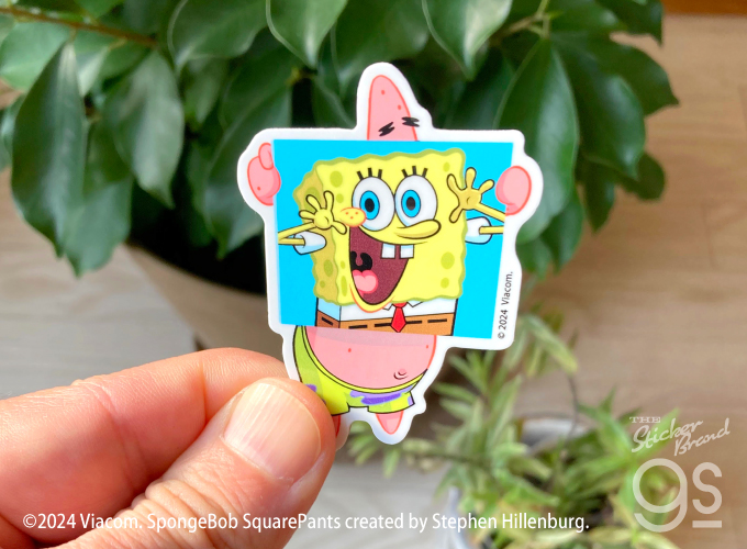 スポンジ・ボブ ダイカットミニステッカー キャラクター アメリカ アニメ イラスト SpongeBob SPO041 株式会社 ゼネラルステッカー  問屋・仕入れ・卸・卸売の専門【仕入れならNETSEA】