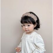 子供髪飾り　復古　ロリ　可愛い　韓国ファッション　ベビー　姫系　カチューシャ　ヘア飾り 4色