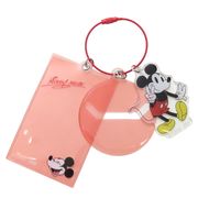 【カードケース】ミッキーマウス チェキ収納＆バッジホルダー RED