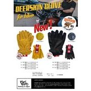 DEERE SKIN GLOVE バイカー グローブ 鹿革 手袋