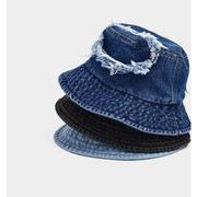 メンズ デニム帽子 バケットハット 外出 お出かけ 日焼け対策