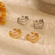 ステンレスピアス レディース イヤリング サージカルステンレス 316 アクセサリー 韓国   2024新作