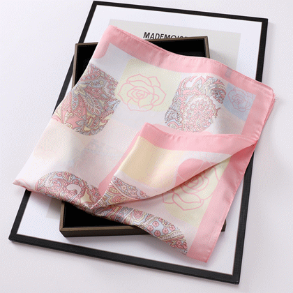 ミニスカーフ レディース ネッカチーフ 細スカーフ バッグ飾り プレゼント ヘア飾り ファッション小物