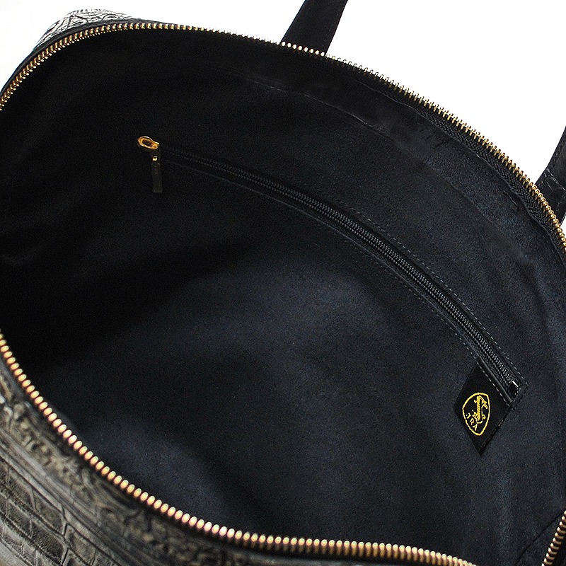 超希少 バビラス本クロコダイルレザー 鰐革 日本製 男女兼用 ビジネス  