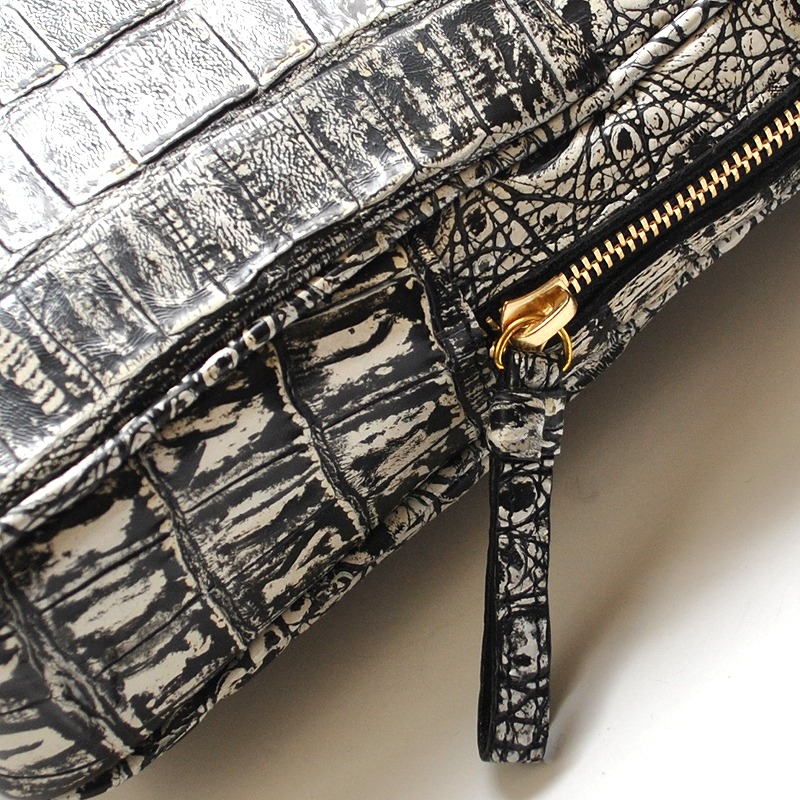 超希少 バビラス本クロコダイルレザー 鰐革 日本製 男女兼用 ビジネス  