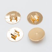 最安値＆当日出荷/ヘアゴム加工用フラットベース土台/手芸金具/ハンドメイド資材/基礎金具