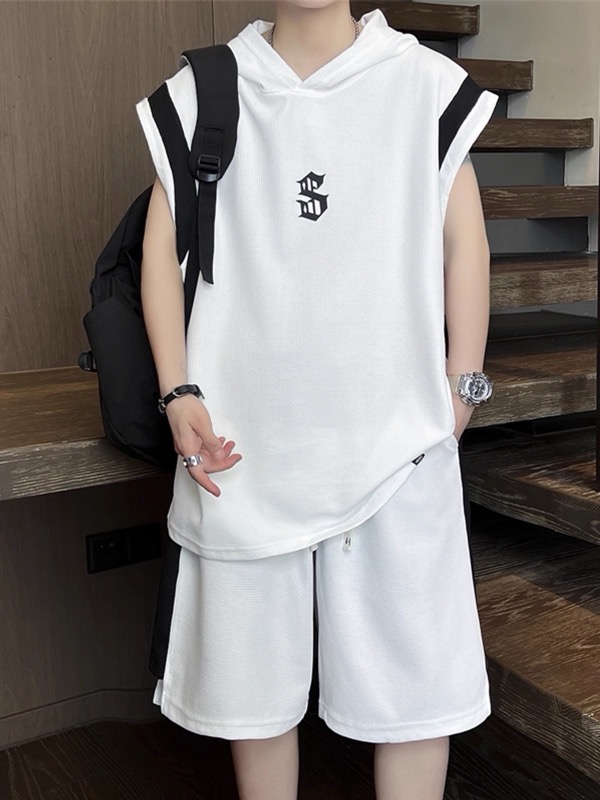 トップス タンクトップ カットソー ボトムズ ズボン 上下セット ジャージ メンズ