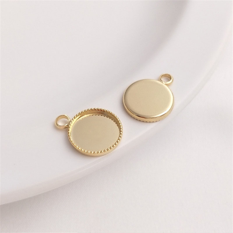 ミール皿 ビジュー 金具 レジン アクセサリーパーツ