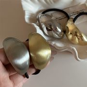 メタルヘアゴム　ヘアアクセサリー　レディース　デザイン　韓国風　髪飾り　春夏