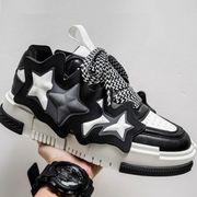 シューズ スニーカー 運動靴 厚底 ローカット 靴 メンズスニーカー