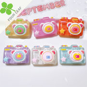 ミニカメラ 大人気デコパーツ 髪飾り DIY素材 ハンドメイド 貼り付けパーツ