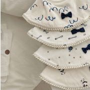 2024夏新作 子供服 韓国風子供服  子供用エプロン 涎掛け キャラクター よだれかけ ins