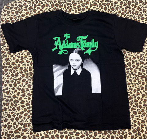 MOVIE TEE 映画Ｔ-シャツ The Addams Family ウェンズデー/Wednesday アダムスファミリー 個人事業主  アライバル企画 | 卸売・ 問屋・仕入れの専門サイト【NETSEA】